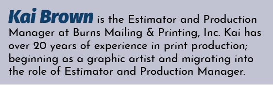 We have over 20 years experience in print production.