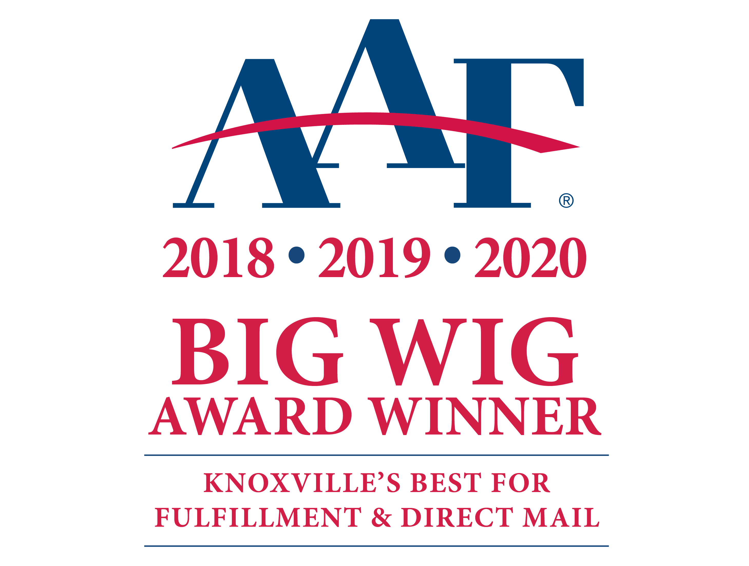 AAF 2018 Big Wig Award Winner